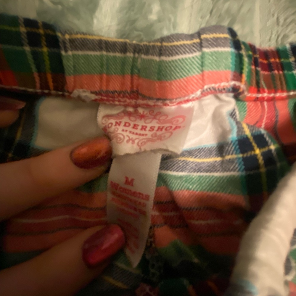 Wondershop Multicolor Plaid Pajama Pants - Picture 2 of 2